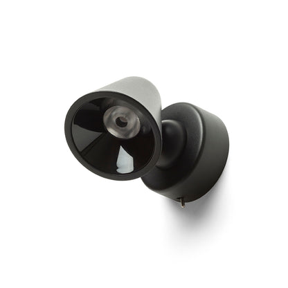 STIG | LED wandspot met tuimelschakelaar | 5,6W 3000K | zwart