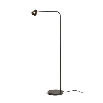 STIG LED vloerlamp zwart verstelbaar