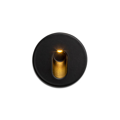MEMPHIS R inbouw wandlamp zwart detail
