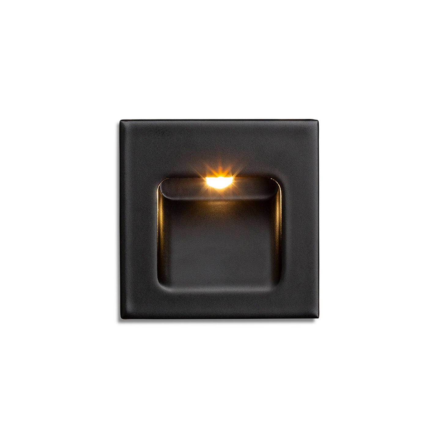 AMARO inbouw wandlamp zwart sfeerbeeld