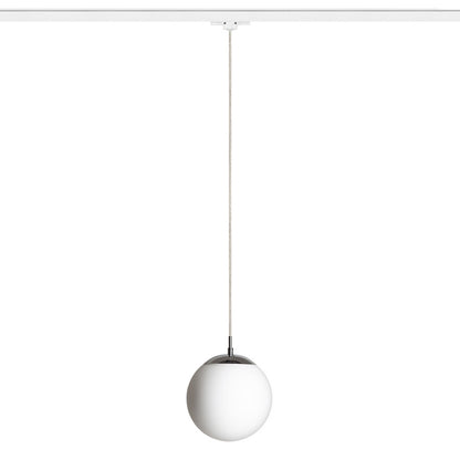 LUNA 20 | 3-fase hanglamp | opaalglas & chroom