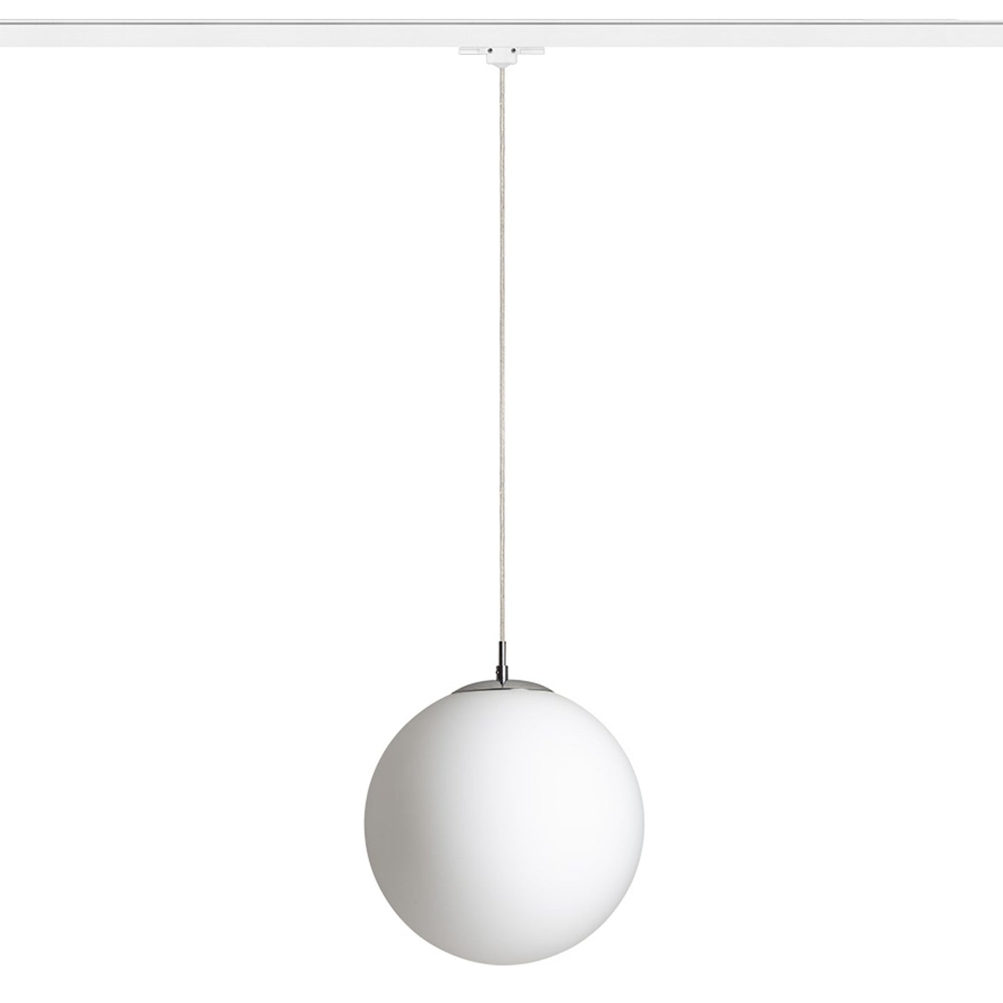 LUNA 30 | 3-fase hanglamp | opaalglas & chroom
