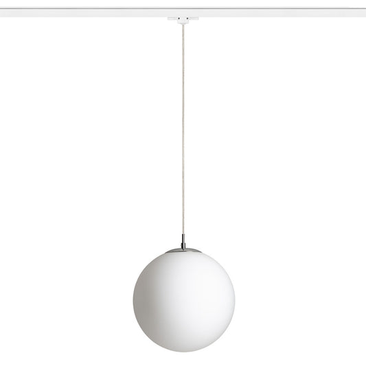 LUNA 30 | 3-Phasen Pendelleuchte | Opalglas & Chrom
