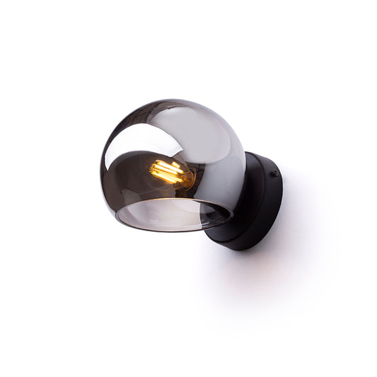 SOLARIS | glazen opbouwlamp | E14, 3 kleuren