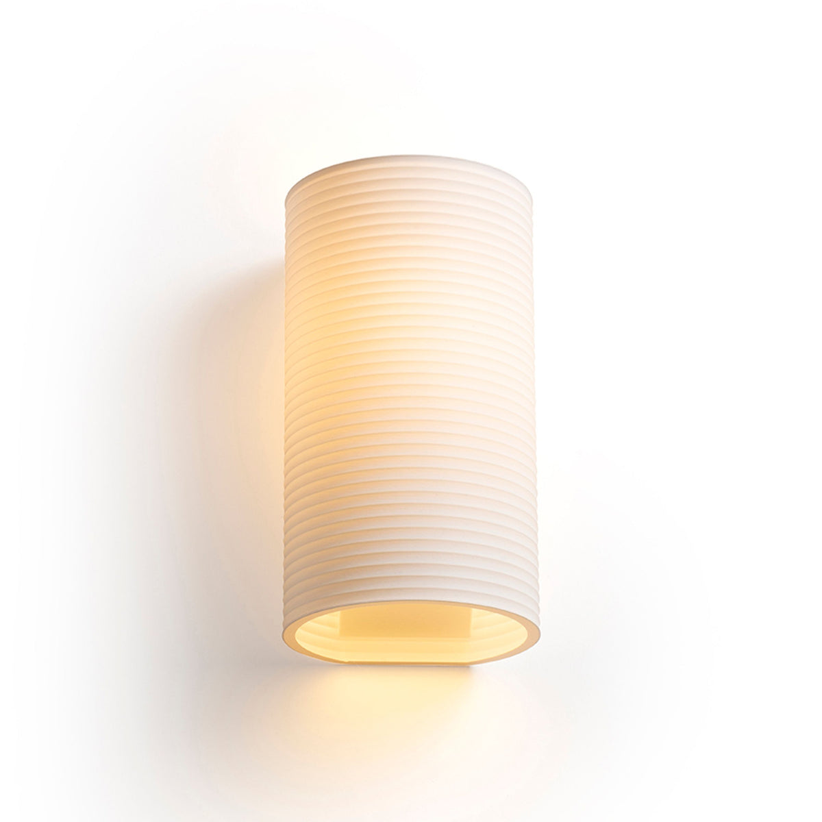 CALLUM RR4 250 | 3D-geprinte wandlamp van biologisch afbreekbaar PLA | E27 | wit | met of zonder lichtbron