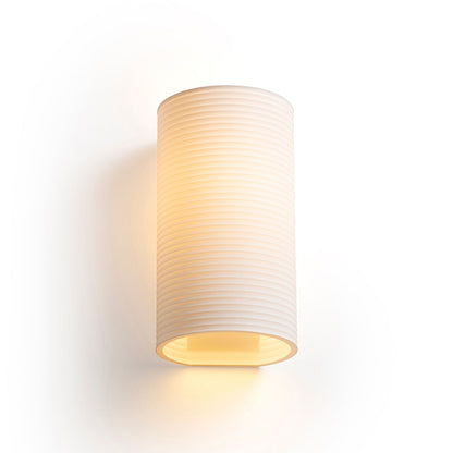 CALLUM RR4 250 | 3D-geprinte wandlamp van biologisch afbreekbaar PLA | E27 | wit | met of zonder lichtbron