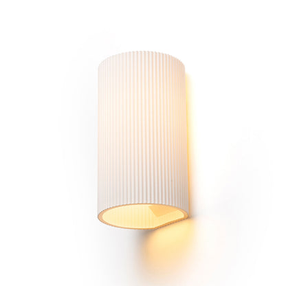 CALLUM RL2 250 | 3D-geprinte wandlamp van biologisch afbreekbaar PLA | E27 | wit | met of zonder lichtbron