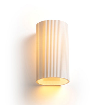 CALLUM RL2 250 | 3D-geprinte wandlamp van biologisch afbreekbaar PLA | E27 | wit | met of zonder lichtbron