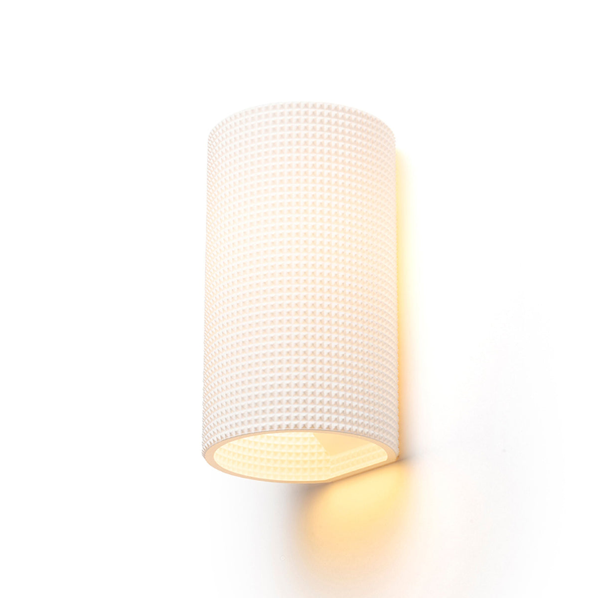 CALLUM RD2 250 | 3D-geprinte wandlamp van biologisch afbreekbaar PLA | E27 | wit | met of zonder lichtbron