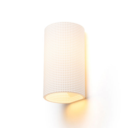CALLUM RD2 250 | 3D-geprinte wandlamp van biologisch afbreekbaar PLA | E27 | wit | met of zonder lichtbron