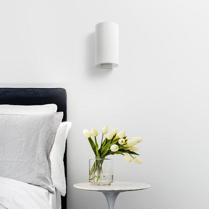 CALLUM RD2 250 | 3D-geprinte wandlamp van biologisch afbreekbaar PLA | E27 | wit | met of zonder lichtbron
