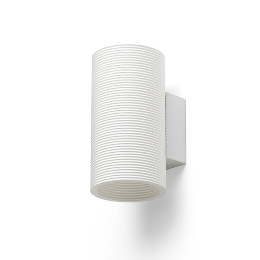 GLANS RR2 150 | 3D-geprinte wandlamp van biologisch afbreekbaar PLA | G9 | wit | met of zonder lichtbron