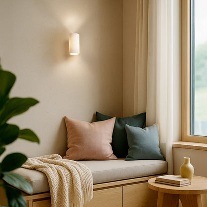 GLANS RR2 150 | 3D-geprinte wandlamp van biologisch afbreekbaar PLA | G9 | wit | met of zonder lichtbron