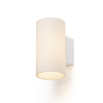GLANS RR2 150 | 3D-geprinte wandlamp van biologisch afbreekbaar PLA | G9 | wit | met of zonder lichtbron