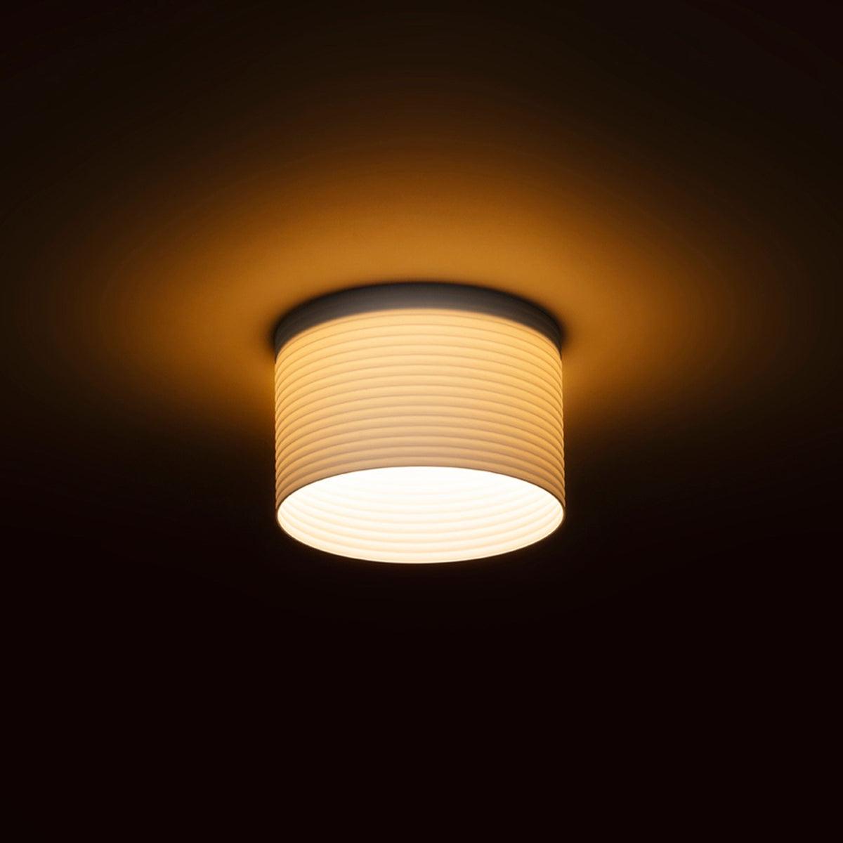 MARENGA RR3 60 | süllyesztett spotlámpa 3D-nyomtatott burával | integrált LED 6 W 3000 K | sima henger, 6 cm