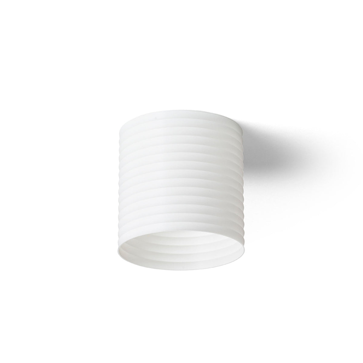 MARENGA RR4 90 | inbouwspot met 3D-geprinte kap | geintegreerde LED 6W 3000K | fijne verticale ribbels