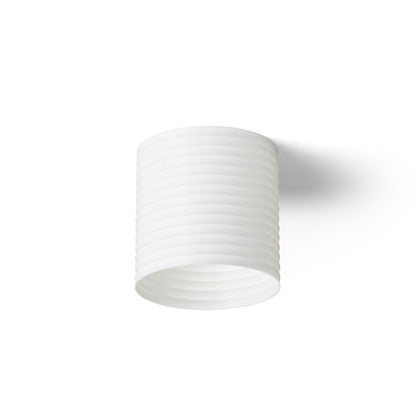 MARENGA RR4 90 | inbouwspot met 3D-geprinte kap | geintegreerde LED 6W 3000K | fijne verticale ribbels