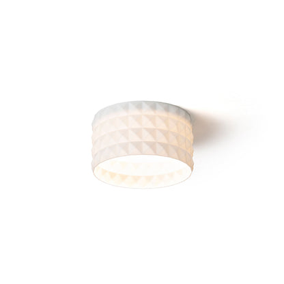 MARENGA RD4 52 | inbouwspot met 3D-geprinte kap | geintegreerde LED 6W 3000K | piramidereliëf
