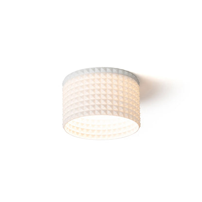 MARENGA RD3 60 | süllyesztett spotlámpa 3D-nyomtatott búrával | integrált LED 6 W 3000 K | bütykös dombormintázat