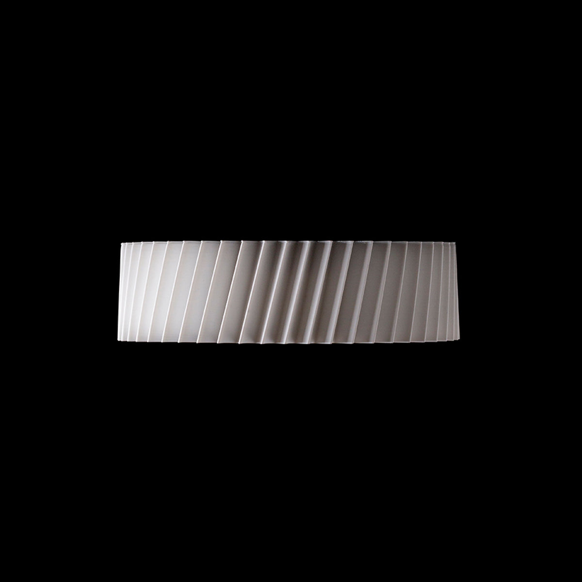 MARENGA RW1 30 | inbouwspot met 3D-geprinte kap | geintegreerde LED 6W 3000K | brede platte ribbelkap