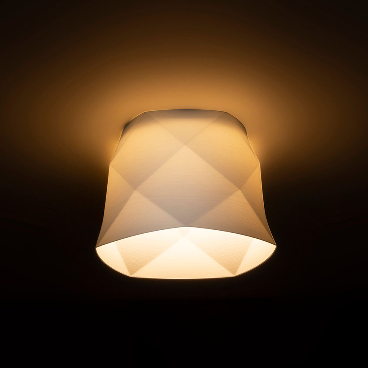 MARENGA RC1 98 | foco empotrable con pantalla impresa en 3D | LED integrado de 6 W y 3000 K | pantalla cónica retorcida