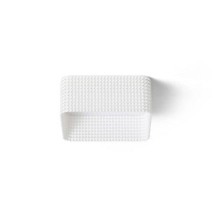 MARENGA SQB1 40 | vierkante inbouwspot met 3D-geprinte kap | geintegreerde LED 6W 3000K | weefselreliëf