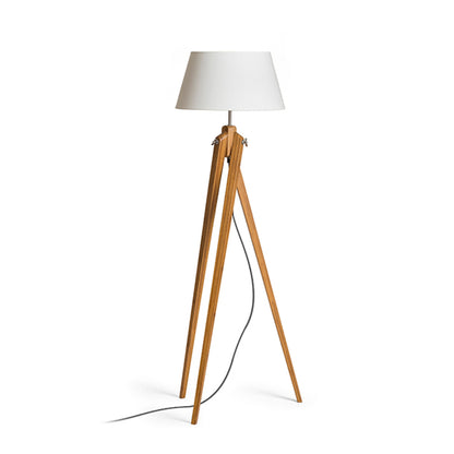 AMBITUS 46 vloerlamp crèmewit bamboe E27