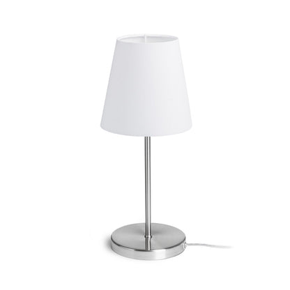 NYC/CONNY 15/15 | tafellamp met textielkap op metalen voet | E27 max 11W | 36 cm | 2 kleuren