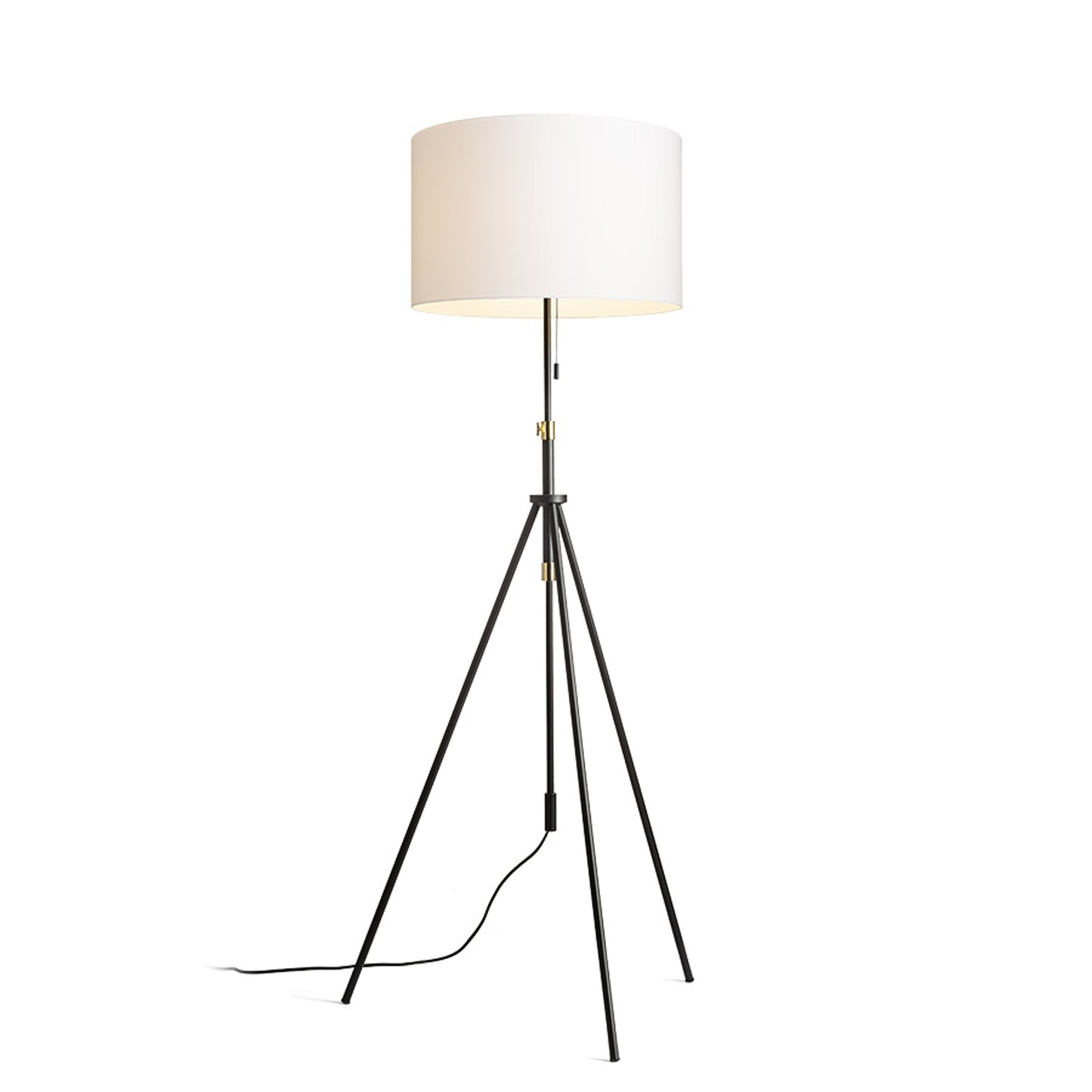 LUTON RON 55 vloerlamp wit E27