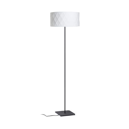 CORTINA JAKARANDA vloerlamp wit zwart