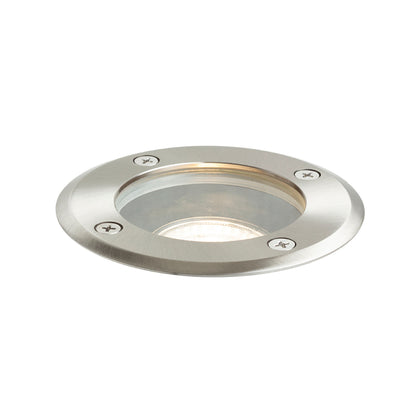 ORBU R GU10 | utendørs bakken spotlight | GU10 | IP67 rustfritt stål Ø 11 cm | med eller uten lyskilde