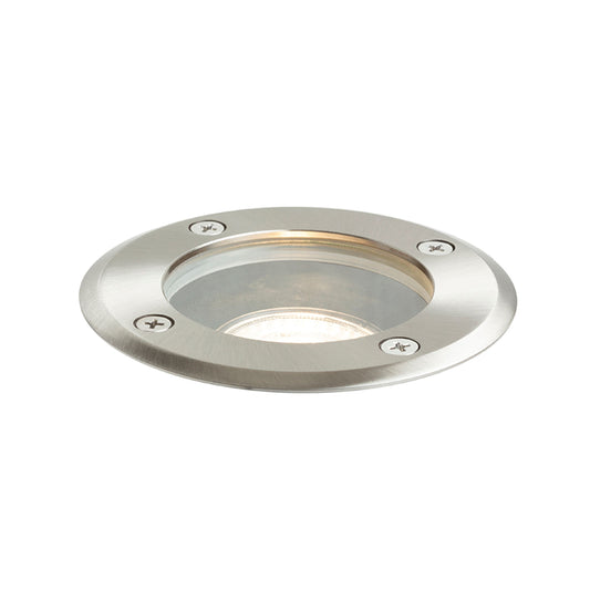 ORBU R GU10 | utendørs bakken spotlight | GU10 | IP67 rustfritt stål Ø 11 cm | med eller uten lyskilde