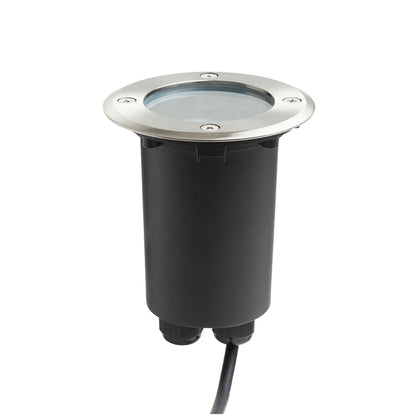 ORBU R GU10 | utendørs bakken spotlight | GU10 | IP67 rustfritt stål Ø 11 cm | med eller uten lyskilde