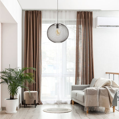 COSIR 34 | draadhanglamp bol 34 cm | E27 | zwart | met of zonder lichtbron