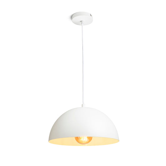 GLADYS 30 | hanglamp met metalen kap | E27 | 30 cm | vier kleurcombinaties | met of zonder lichtbron