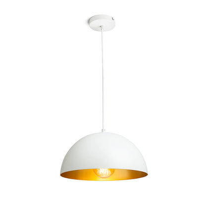 GLADYS 30 | hanglamp met metalen kap | E27 | 30 cm | vier kleurcombinaties | met of zonder lichtbron