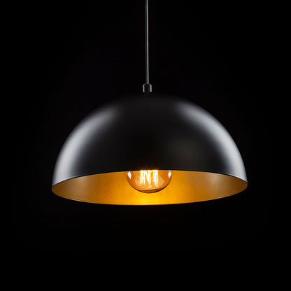 GLADYS 30 | hanglamp met metalen kap | E27 | 30 cm | vier kleurcombinaties | met of zonder lichtbron