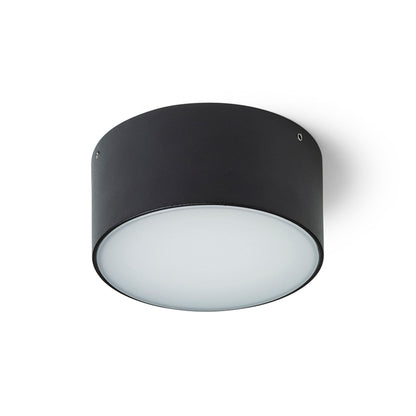 LARISA OUT 12 | buiten wand- en plafondlamp 12 cm | LED 10W 870lm CCT | IP65 | wit of zwart
