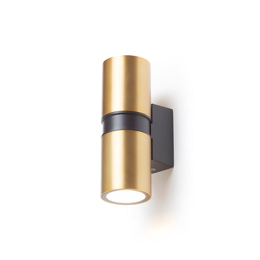 MANO | outdoor wall lamp up-down with brass | GU10 | IP54 | with or without light source