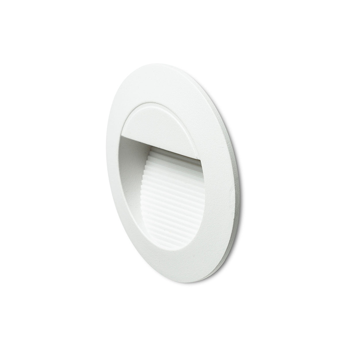 MARCO 70 | faretto da parete rotondo da incasso per esterni | LED 3W 94lm 3000K | IP65 | bianco