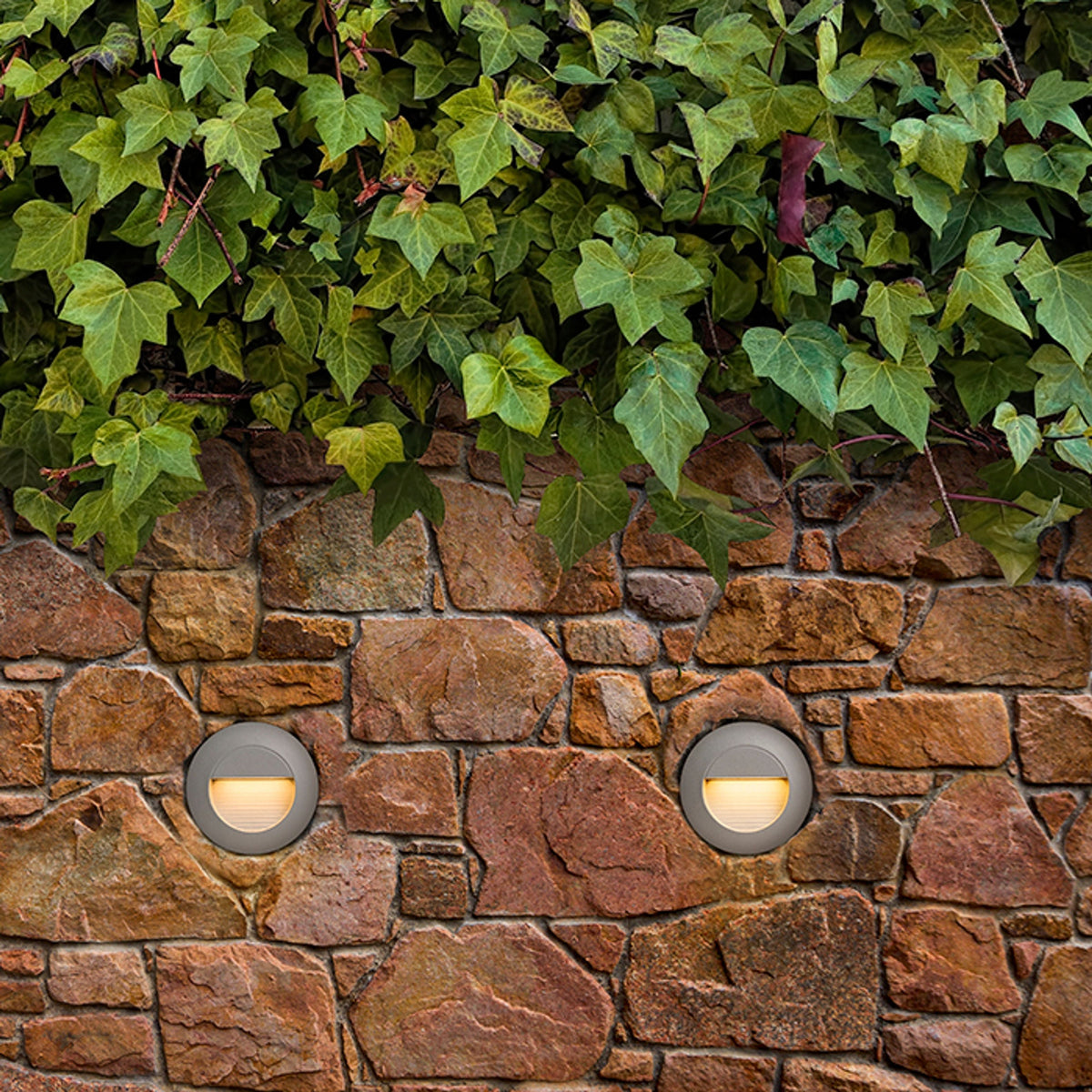 MARCO 70 | faretto da parete rotondo da incasso per esterni | LED 3W 94lm 3000K | IP65 | bianco