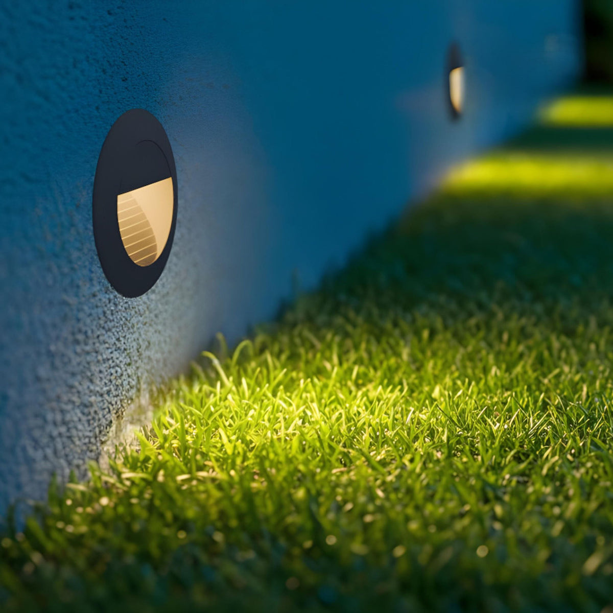MARCO 70 | faretto da parete rotondo da incasso per esterni | LED 3W 94lm 3000K | IP65 | bianco