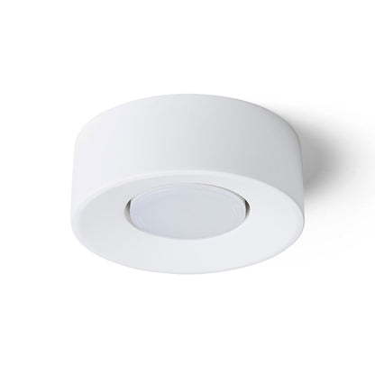 FRAM R | gipsen plafondlamp | GX53 | rond 15 cm | overschilderbaar | met of zonder lichtbron