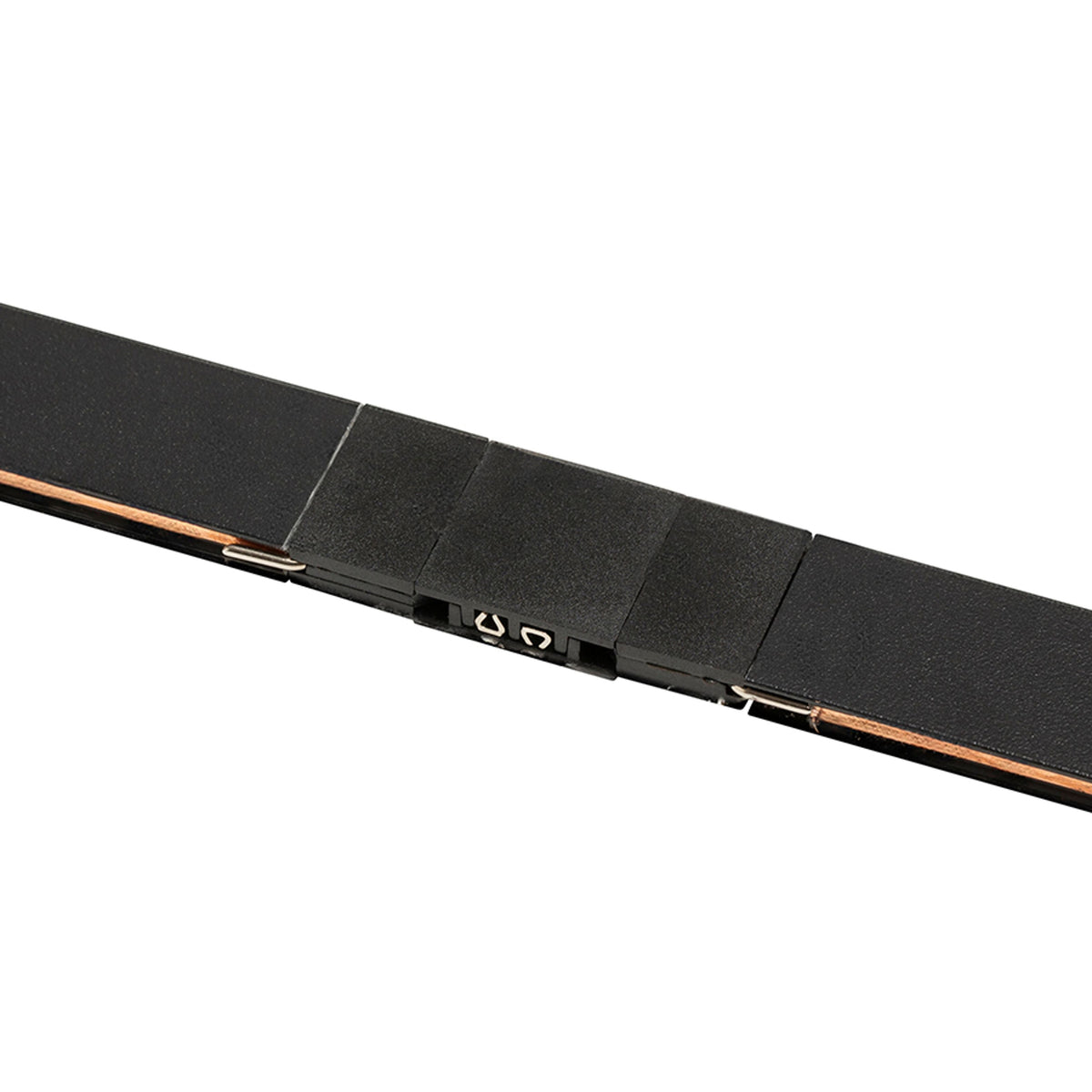 VEGA recht koppelstuk zwart detail
