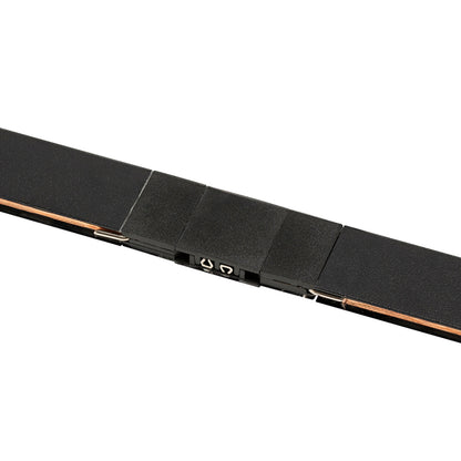 VEGA recht koppelstuk zwart detail
