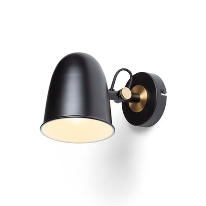 DANNY wandlamp zwart messing