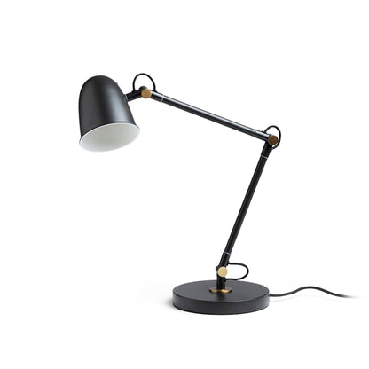 DANNY tafellamp zwart messing