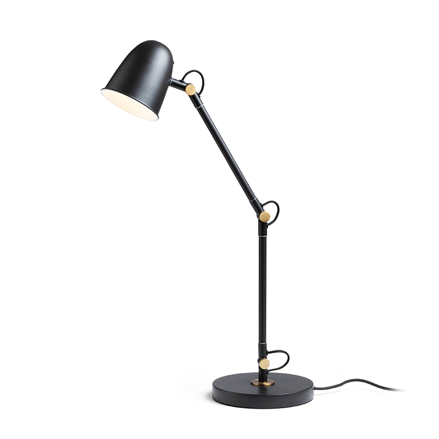 DANNY | tafellamp met dubbele arm | 2x E14 max 5W | 58 cm | 2 kleuren
