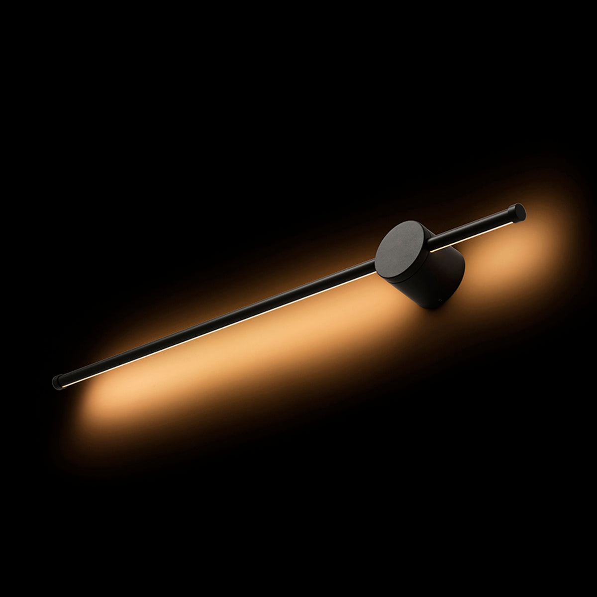 BEEM 80 | candeeiro de parede LED exterior fino 81 cm | 14W 1256lm 3000K | IP54 | preto-cinzento