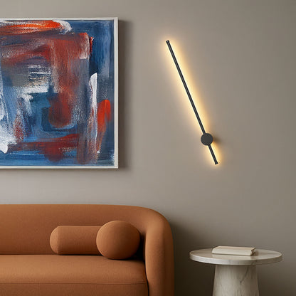 BEEM 80 | candeeiro de parede LED exterior fino 81 cm | 14W 1256lm 3000K | IP54 | preto-cinzento